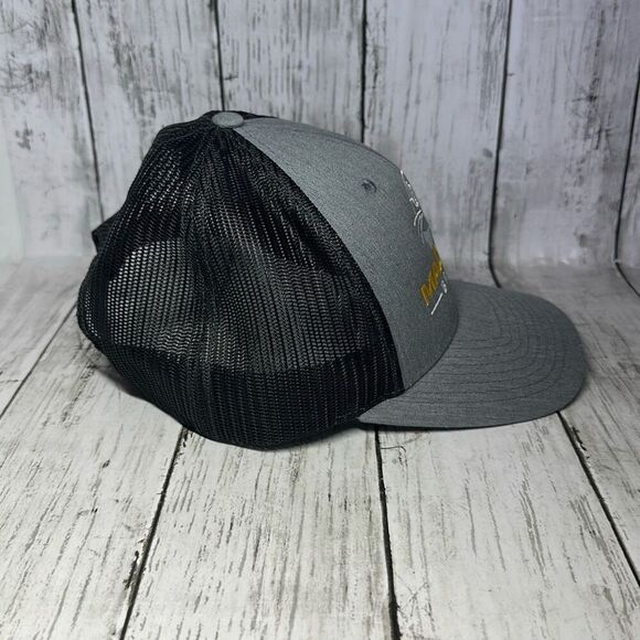 Richardson Mad Mole Brewing Trucker Hat Cap Gray Black Adjustable - Picture 6 of 9